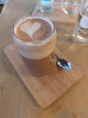 Hot chocolate ❤️ at Schön Klar  in Mannheim