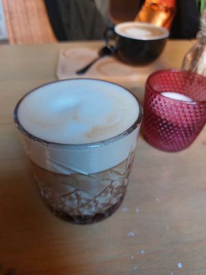 Pumpkin spice latte and cappuccino at Schön Klar  in Mannheim