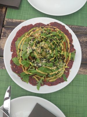 Plant Strong Pizza at Urban & Veggie in Dubrovnik