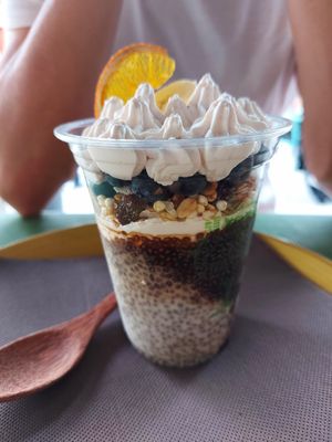 Chia pudding : good at Urban & Veggie in Dubrovnik