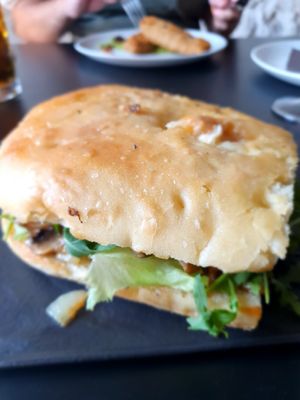 Focaccia at Urban & Veggie in Dubrovnik