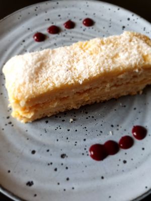 Rafaello cake - wonderful! at Urban & Veggie in Dubrovnik