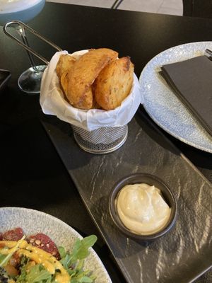 Fries with vegan majo  at Urban & Veggie in Dubrovnik