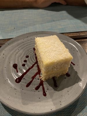 Coconut cake  at Urban & Veggie in Dubrovnik