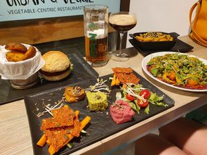 Spread at Urban & Veggie in Dubrovnik