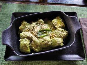 gnocchi with homemade pesto at Urban & Veggie in Dubrovnik