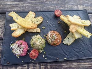 Trio namaz   at Urban & Veggie in Dubrovnik