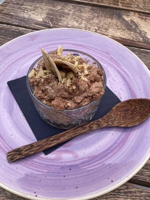 Best vegan chocolate mousse  at Urban & Veggie in Dubrovnik