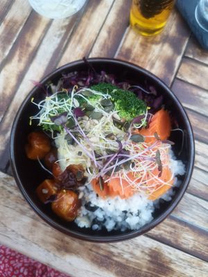 Tofu was good but felt the rest wasn't great at Urban & Veggie in Dubrovnik