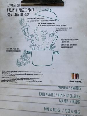   at Urban & Veggie in Dubrovnik
