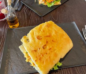 tofucaccia at Urban & Veggie in Dubrovnik