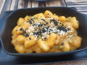 Cheesy gnocchi at Urban & Veggie in Dubrovnik