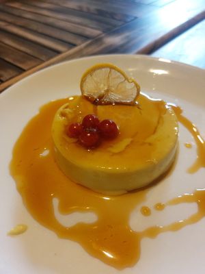 Traditional dessert at Urban & Veggie in Dubrovnik