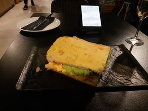 Tofucaccia at Urban & Veggie in Dubrovnik