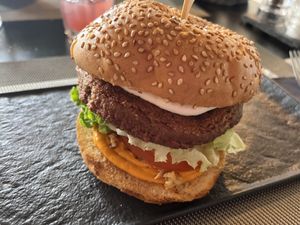 Burger  at Urban & Veggie in Dubrovnik