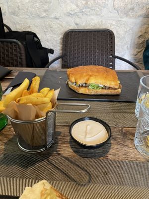 Focaccia sandwich   at Urban & Veggie in Dubrovnik