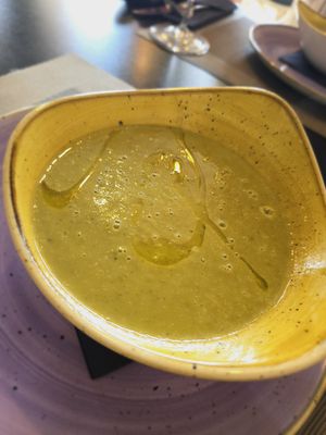 Zuchinni Soup at Urban & Veggie in Dubrovnik