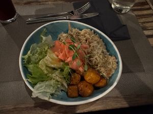 Super spicy poke at Urban & Veggie in Dubrovnik