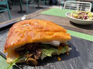 Focaccia   at Urban & Veggie in Dubrovnik