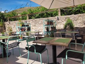 Terraza interior del restaurante at Urban & Veggie in Dubrovnik
