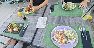 Starters at Urban & Veggie in Dubrovnik