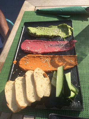 Tri spread  at Urban & Veggie in Dubrovnik