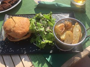 Burger  at Urban & Veggie in Dubrovnik