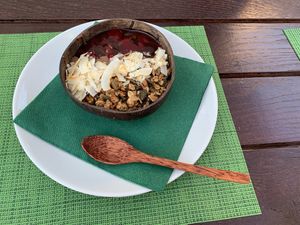 Choco nicecream at Urban & Veggie in Dubrovnik