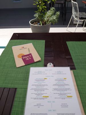Menu at Urban & Veggie in Dubrovnik