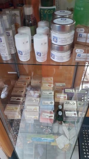 Beauty products at Das Brot in Sevilla