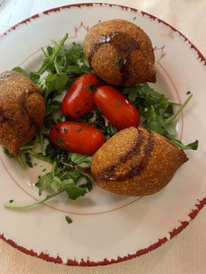 The vegan mezze  at Mille e Una Notte in Udine