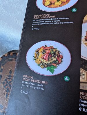 This was the dish I chose, very good indeed. at Mille e Una Notte in Udine