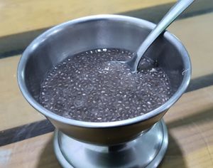 Deliciosa chía de postrecito   at Clorofila in Queretaro