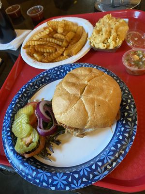This is the HALF ORDER!!  at Smokee Mo's St Louis BBQ in St Louis