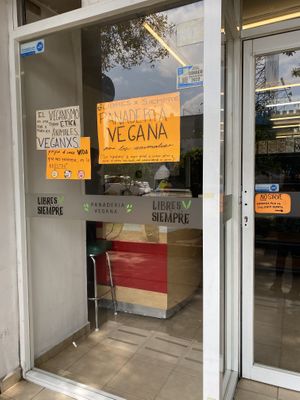 Arrived at Panadería Vegana!!!   at Libres X Siempre in Mexico City