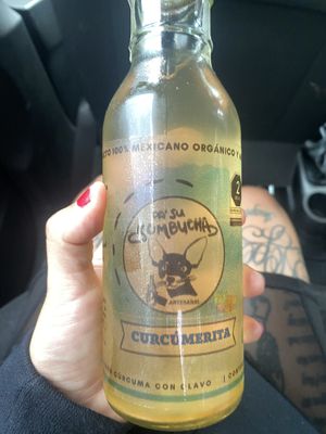 Además tienen Kombucha Mexicano! 😋✨💕  at Libres X Siempre in Mexico City