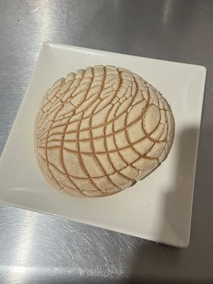 Vegan concha   at Libres X Siempre in Mexico City