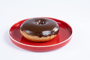 Dona de chocolate at Libres X Siempre in Mexico City