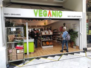 Store front at Veganic in Dublin