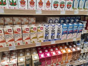 Milks at Veganic in Dublin