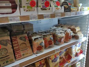 Cheeses at Veganic in Dublin