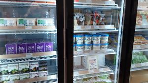 chilled products at Veganic in Dublin