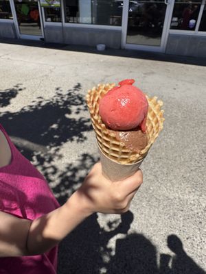   at Burnt Honey Dessert Company in Nanaimo