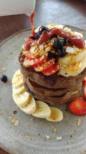 buckwheat pancake at Muse Cafe & Art in Ubud