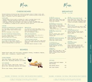 Muse Menu: Breakfast at Muse Cafe & Art in Ubud