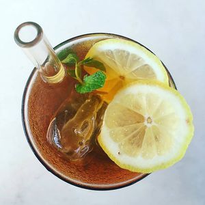 Iced Tea at Muse Cafe & Art in Ubud