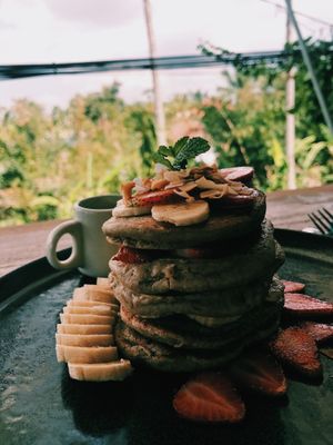 Buckwheat Pancake at Muse Cafe & Art in Ubud