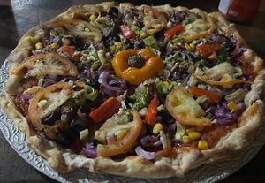   at Pizza Yolo in Santa Catalina