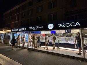   at Glacier Le Rocca-Serra in Corsica