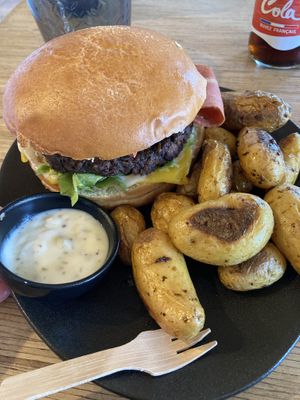 Bacon and cheese  at Not Dog in Nice